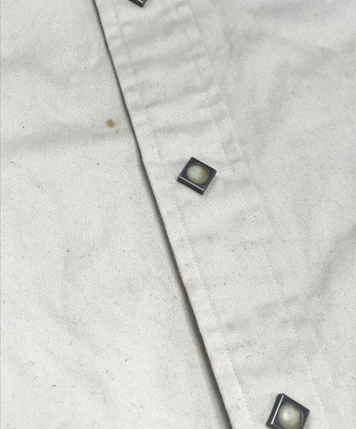 POLO RALPH LAUREN（ポロ・ラルフローレン）POLO RALPH LAUREN (ポロ・ラルフローレン) コットンサテンウエスタンシャツ カーキ サイズ:Lの古着・服飾アイテム