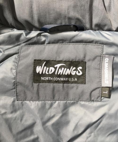 WILD THINGS（ワイルドシングス）WILD THINGS (ワイルドシングス) 中綿ジャケット グレー サイズ:Lの古着・服飾アイテム