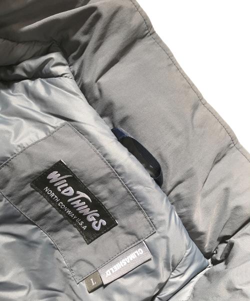 WILD THINGS（ワイルドシングス）WILD THINGS (ワイルドシングス) 中綿ジャケット グレー サイズ:Lの古着・服飾アイテム
