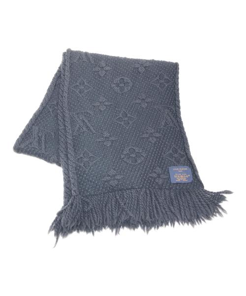 LOUIS VUITTON（ルイ ヴィトン）LOUIS VUITTON (ルイ ヴィトン) エシャルプ ロゴマニア マフラー ブラック サイズ:表記なしの古着・服飾アイテム