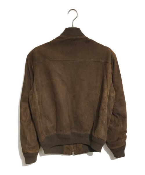 VIKING（バイキング）VIKING (バイキング) ヌバックレザーブルゾン ブラウン サイズ:42の古着・服飾アイテム