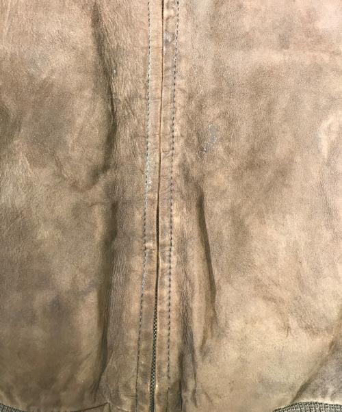 VIKING（バイキング）VIKING (バイキング) ヌバックレザーブルゾン ブラウン サイズ:42の古着・服飾アイテム