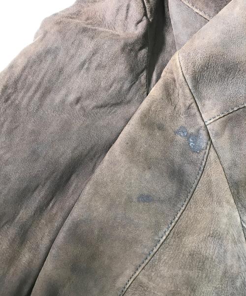 VIKING（バイキング）VIKING (バイキング) ヌバックレザーブルゾン ブラウン サイズ:42の古着・服飾アイテム