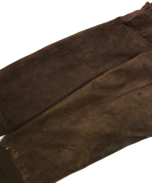 VIKING（バイキング）VIKING (バイキング) ヌバックレザーブルゾン ブラウン サイズ:42の古着・服飾アイテム