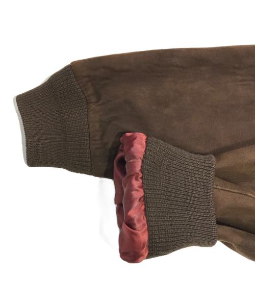 VIKING（バイキング）VIKING (バイキング) ヌバックレザーブルゾン ブラウン サイズ:42の古着・服飾アイテム