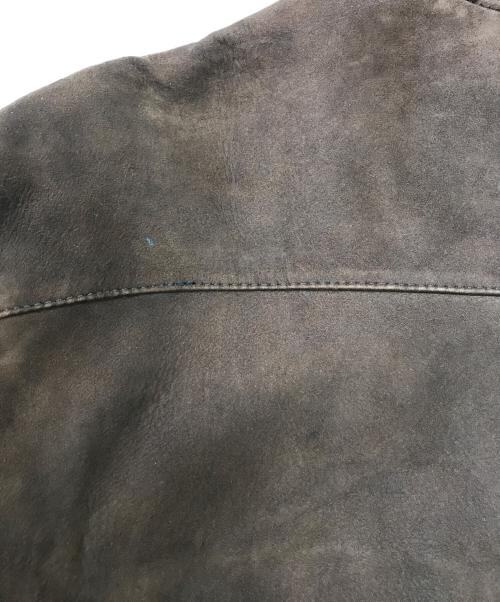VIKING（バイキング）VIKING (バイキング) ヌバックレザーブルゾン ブラウン サイズ:42の古着・服飾アイテム