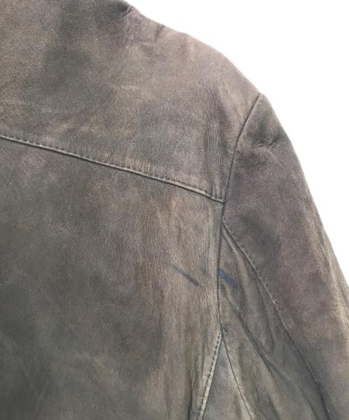 VIKING（バイキング）VIKING (バイキング) ヌバックレザーブルゾン ブラウン サイズ:42の古着・服飾アイテム