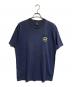 stussy（ステューシー）の古着「サーフスカルプリントTシャツ」｜ネイビー