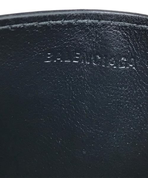 BALENCIAGA（バレンシアガ）BALENCIAGA (バレンシアガ) 型押しカードケース ブラック サイズ:表記なしの古着・服飾アイテム