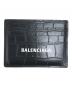 BALENCIAGA（バレンシアガ）の古着「型押しカードケース」｜ブラック