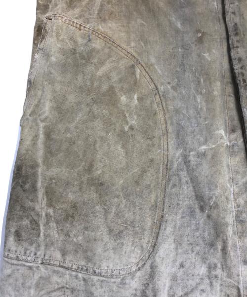 Vetements Mettez（ヴェトモン メテ）Vetements Mettez (ヴェトモン メテ) ブラウンリネンハンティングジャケット ベージュ サイズ:表記なしの古着・服飾アイテム