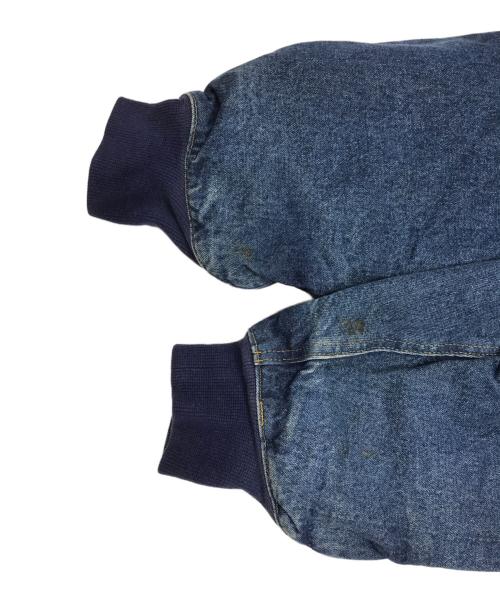KATHARINE HAMNETT（キャサリンハムネット）KATHARINE HAMNETT (キャサリンハムネット) デニムボンバージャケット インディゴ サイズ:Mの古着・服飾アイテム