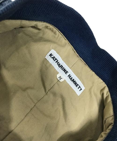 KATHARINE HAMNETT（キャサリンハムネット）KATHARINE HAMNETT (キャサリンハムネット) デニムカーゴベスト インディゴ サイズ:Mの古着・服飾アイテム