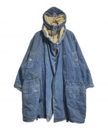 KATHARINE HAMNETT（キャサリンハムネット）の古着「デニムモッズコート」｜インディゴ