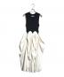 THE TOE（ザ・トゥー）の古着「Calla Long Dress」｜ベージュ×ブラック
