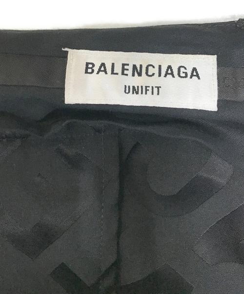 BALENCIAGA（バレンシアガ）BALENCIAGA (バレンシアガ) 総柄パンツ ブラック サイズ:XSの古着・服飾アイテム