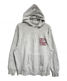 Champion（チャンピオン）の古着「リバースウィーブスウェットパーカー」｜グレー