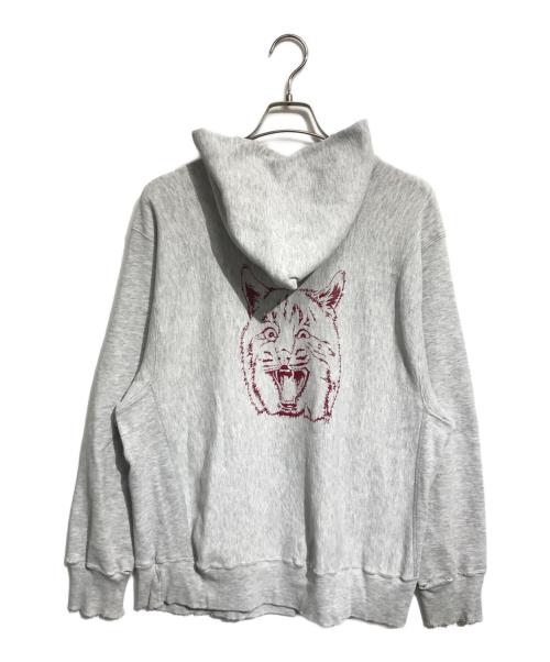 Champion（チャンピオン）Champion (チャンピオン) リバースウィーブスウェットパーカー グレー サイズ:LARGEの古着・服飾アイテム