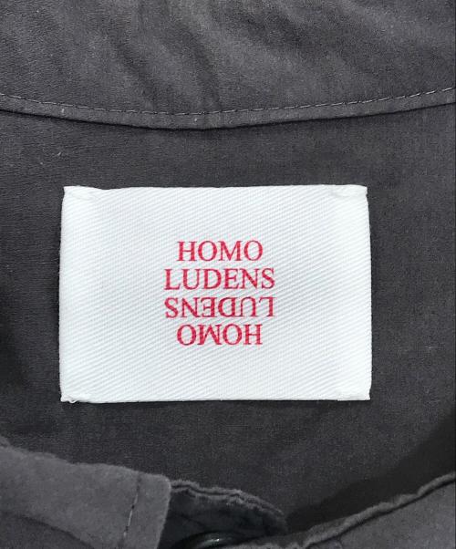 HOMO LUDENS（ホモ・ルーデンス）HOMO LUDENS (ホモ・ルーデンス) ビッグポケットシャツ グレー サイズ:表記なしの古着・服飾アイテム