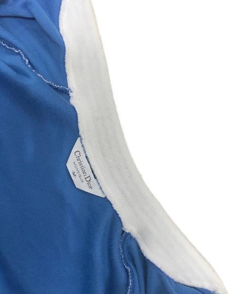 Christian Dior（クリスチャン ディオール）Christian Dior (クリスチャン ディオール) ベロアジャケット ブルー サイズ:Mの古着・服飾アイテム