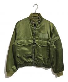 VINTAGE MILITARY（ヴィンテージ ミリタリー）の古着「U'S NAVY G-8 フライトジャケット」｜グリーン