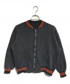 VINTAGEヴィンテージ）の古着「スウェットジャケット」｜ブラック