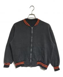 VINTAGE（ヴィンテージ）の古着「スウェットジャケット」｜ブラック