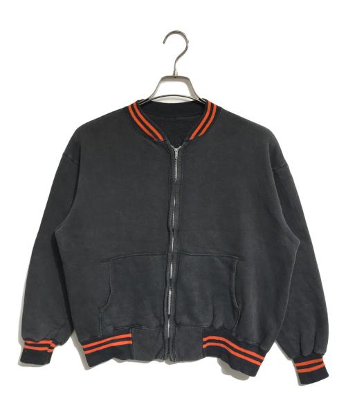 VINTAGE（ヴィンテージ）VINTAGE (ヴィンテージ) スウェットジャケット ブラック サイズ:表記なしの古着・服飾アイテム