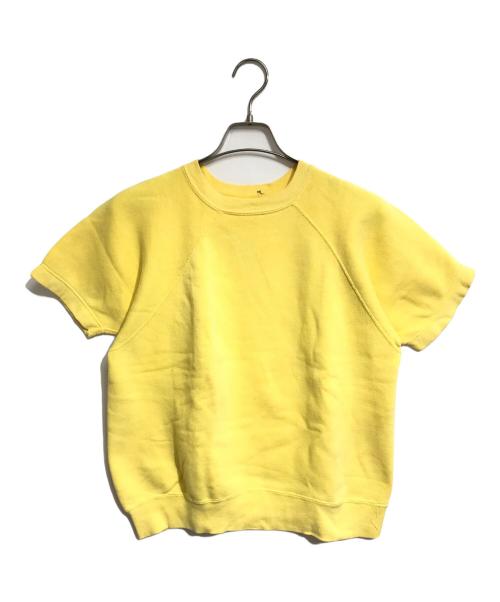 VINTAGE（ヴィンテージ）VINTAGE (ヴィンテージ) ヴィンテージ半袖スウェット イエロー サイズ:表記なしの古着・服飾アイテム