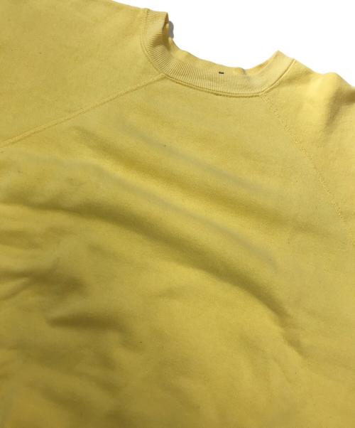 VINTAGE（ヴィンテージ）VINTAGE (ヴィンテージ) ヴィンテージ半袖スウェット イエロー サイズ:表記なしの古着・服飾アイテム