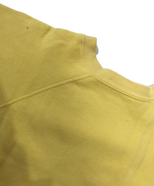 VINTAGE（ヴィンテージ）VINTAGE (ヴィンテージ) ヴィンテージ半袖スウェット イエロー サイズ:表記なしの古着・服飾アイテム