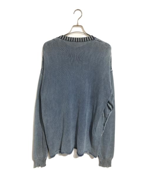 DIESEL（ディーゼル）DIESEL (ディーゼル) コットンニット ネイビー サイズ:Lの古着・服飾アイテム