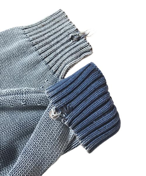 DIESEL（ディーゼル）DIESEL (ディーゼル) コットンニット ネイビー サイズ:Lの古着・服飾アイテム
