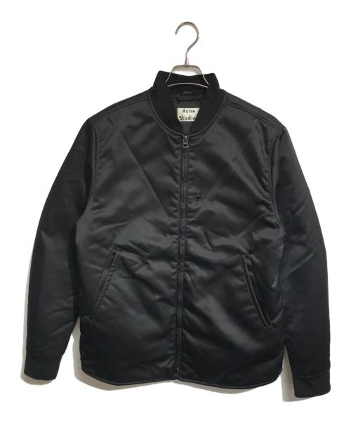 Acne studios（アクネ ストゥディオズ）Acne studios (アクネ ストゥディオズ) ボンバージャケット ブラック サイズ:48の古着・服飾アイテム