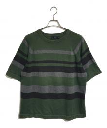 stussy（ステューシー）の古着「半袖ニット」｜グリーン
