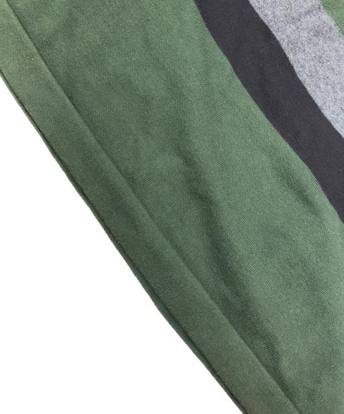 stussy（ステューシー）stussy (ステューシー) 半袖ニット グリーン サイズ:Lの古着・服飾アイテム