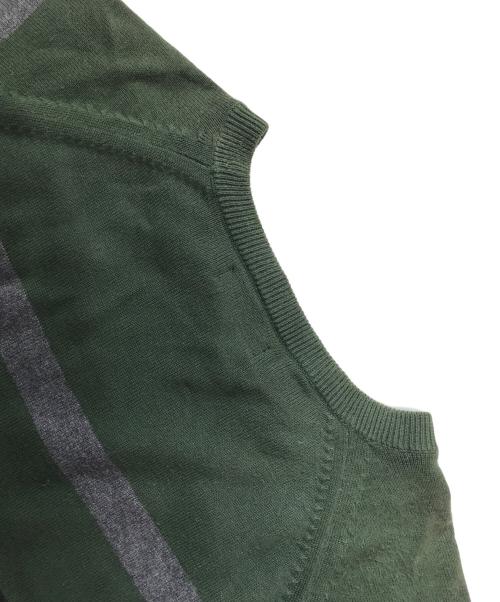 stussy（ステューシー）stussy (ステューシー) 半袖ニット グリーン サイズ:Lの古着・服飾アイテム