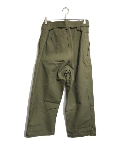 VINTAGE MILITARY（ヴィンテージ ミリタリー）VINTAGE MILITARY (ヴィンテージ ミリタリー) モーターサイクルオーバーパンツ グリーン サイズ:表記なしの古着・服飾アイテム
