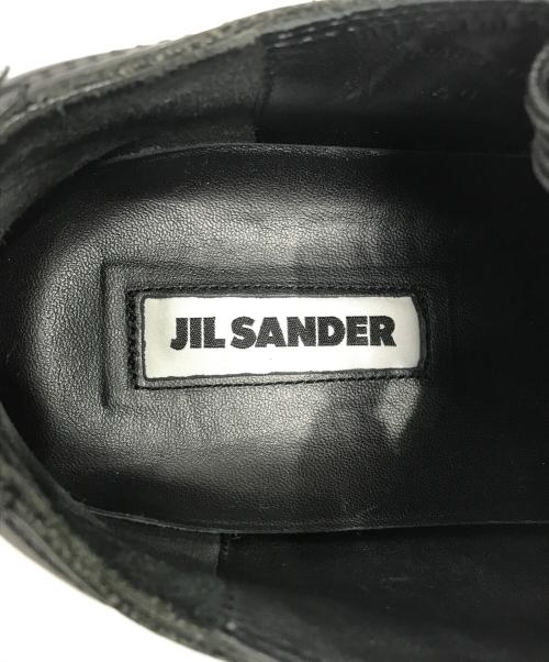 JIL SANDER（ジルサンダー）JIL SANDER (ジルサンダー) ダービーシューズ ブラック サイズ:40の古着・服飾アイテム