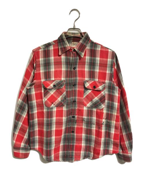 POLAR（ポラール）POLAR (ポラール) チェックネルシャツ レッド サイズ:不明の古着・服飾アイテム