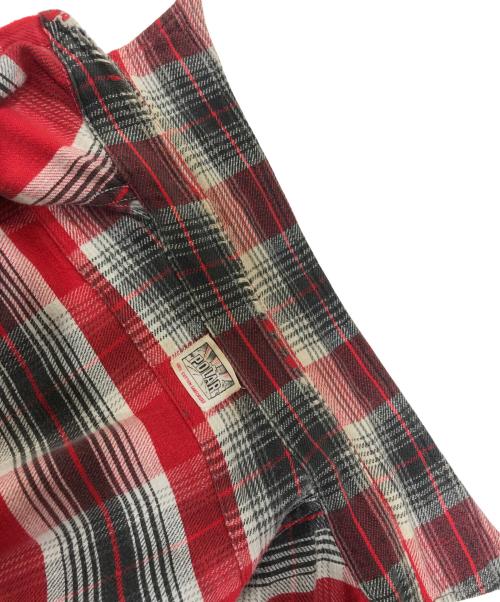 POLAR（ポラール）POLAR (ポラール) チェックネルシャツ レッド サイズ:不明の古着・服飾アイテム