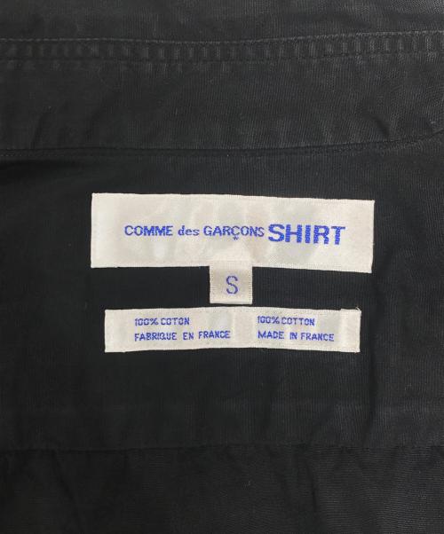 COMME des GARCONS SHIRT（コムデギャルソンシャツ）COMME des GARCONS SHIRT (コムデギャルソンシャツ) バックスタッズシャツ ブラック サイズ:Sの古着・服飾アイテム