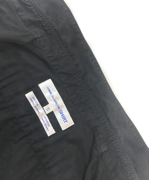 COMME des GARCONS SHIRT（コムデギャルソンシャツ）COMME des GARCONS SHIRT (コムデギャルソンシャツ) バックスタッズシャツ ブラック サイズ:Sの古着・服飾アイテム