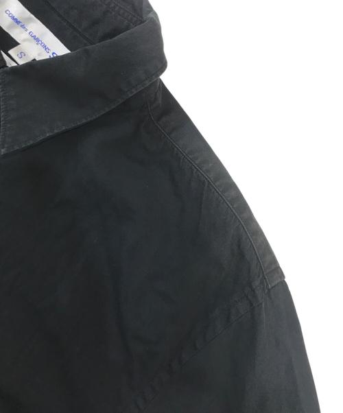 COMME des GARCONS SHIRT（コムデギャルソンシャツ）COMME des GARCONS SHIRT (コムデギャルソンシャツ) バックスタッズシャツ ブラック サイズ:Sの古着・服飾アイテム
