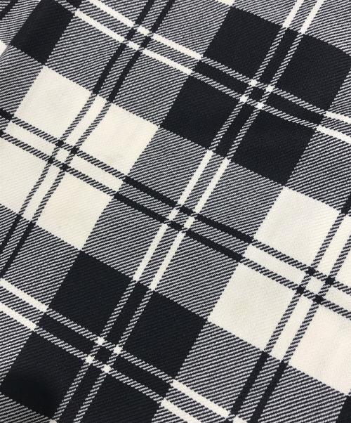 PRADA SPORTS（プラダスポーツ）PRADA SPORTS (プラダスポーツ) チェックラップスカート グレー サイズ:38の古着・服飾アイテム