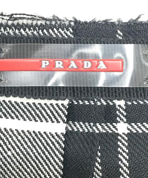 PRADA SPORTS（プラダスポーツ）PRADA SPORTS (プラダスポーツ) チェックラップスカート グレー サイズ:38の古着・服飾アイテム
