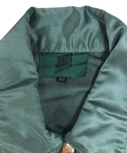 JUNIOR GAULTIER（ジュニアゴルチエ）JUNIOR GAULTIER (ジュニアゴルチエ) ベスト グリーン サイズ:40の古着・服飾アイテム