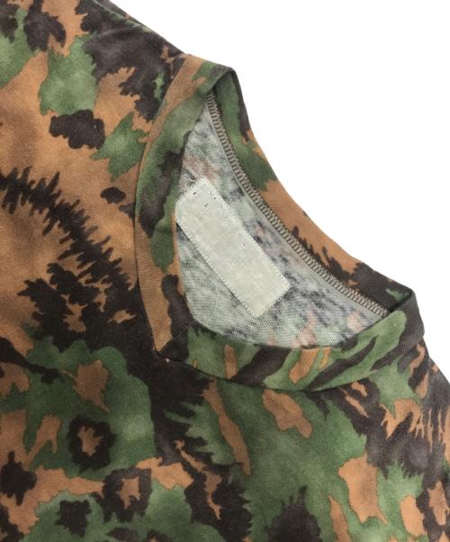 COMME des GARCONS HOMME HOMME（コムデギャルソンオムオム）COMME des GARCONS HOMME HOMME (コムデギャルソンオムオム) VネックカモフラTシャツ グリーン サイズ:表記なしの古着・服飾アイテム