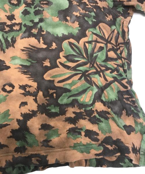 COMME des GARCONS HOMME HOMME（コムデギャルソンオムオム）COMME des GARCONS HOMME HOMME (コムデギャルソンオムオム) VネックカモフラTシャツ グリーン サイズ:表記なしの古着・服飾アイテム