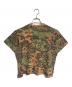 COMME des GARCONS HOMME HOMME (コムデギャルソンオムオム) VネックカモフラTシャツ グリーン サイズ:表記なし：18000円
